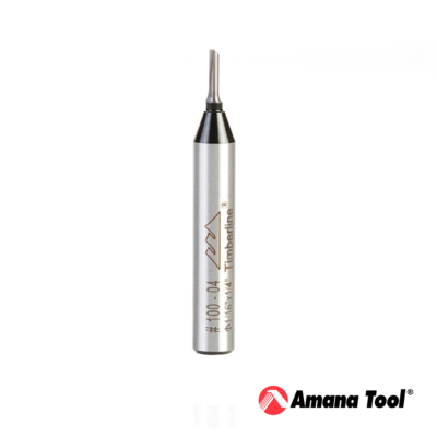 Timberline 100-04 – Fresa de precisión | 3/16" profundidad de corte | 1/16" diámetro