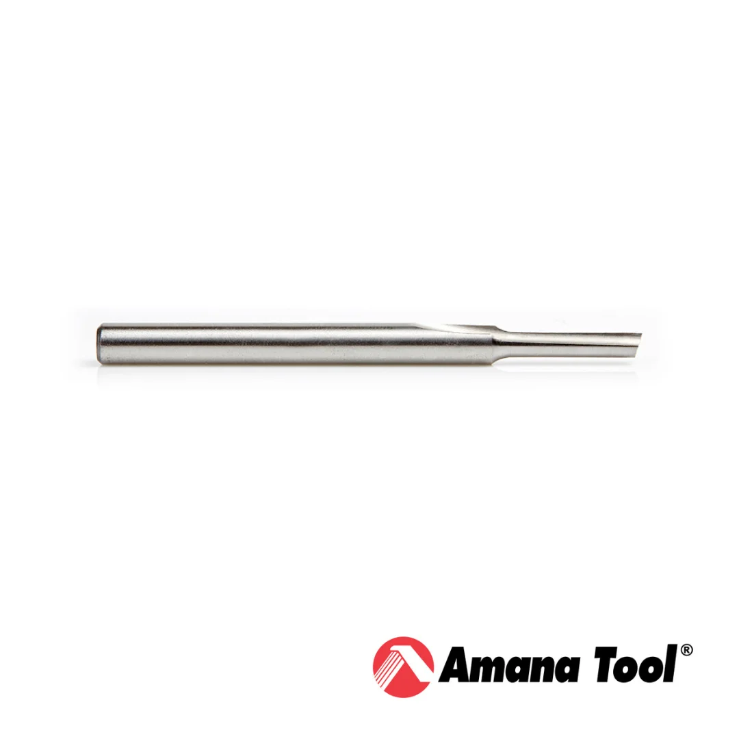 HSS1503 (Bajo pedido: 10-12 días) – Fresa HSS de un solo filo 3/16" | Para plásticos - Imagen 2