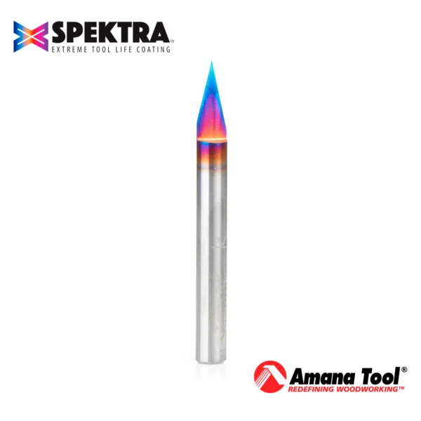 45771-MK (Bajo pedido 10-12 días) - Fresa de grabado 6mm SHK | Rotulación de alta precisión | Detalles fino