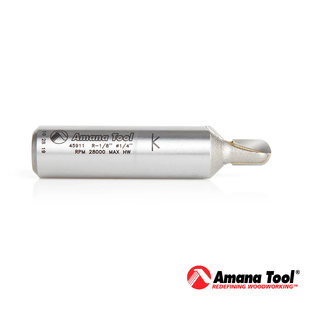 45911 – Fresa para madera | Punta de carburo | 1/4" de diámetro - Imagen 2