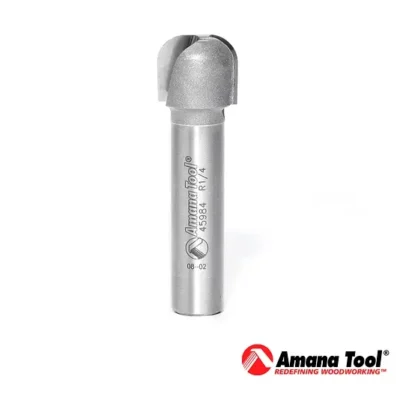 45982 (Bajo pedido: 10-12 días) - Fresa Amana Tool | Radio 1/4" | Diámetro 3/4"