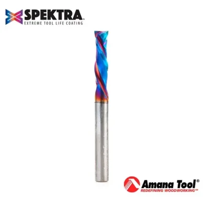 46025-K (Bajo pedido: 10-12 días) - Fresa CNC 6mm | Corte 22mm | Mortajas | Carburo