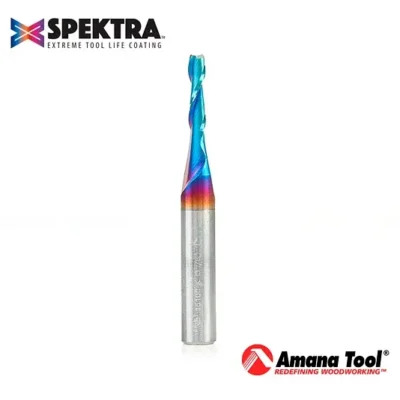 46100-K (Bajo pedido: 10-12 días) - Fresa CNC 1/8" | Corte 1/2" | Ascendente | 2"