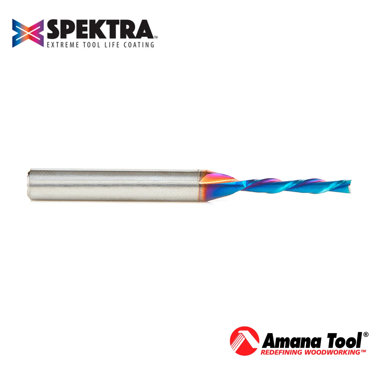 46225-K - (Bajo pedido: 10-12 días) Fresa CNC 1/8" | Corte 13/16" | Vástago 1/4" | 2-1/2" - Imagen 2