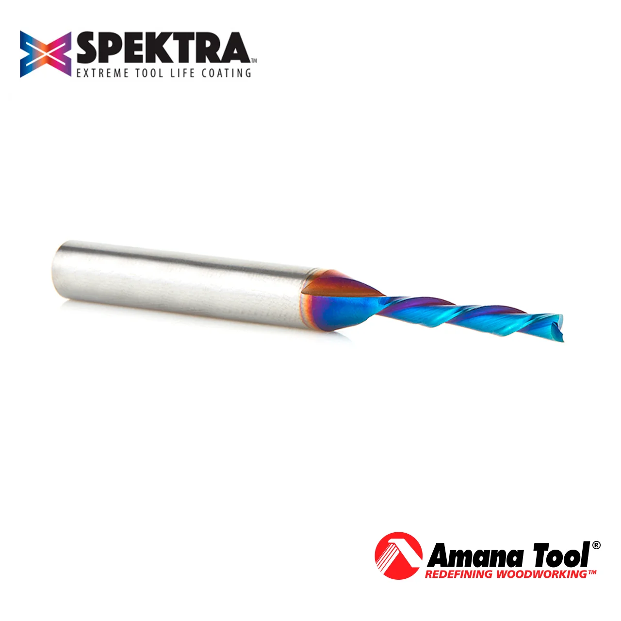 46225-K - (Bajo pedido: 10-12 días) Fresa CNC 1/8" | Corte 13/16" | Vástago 1/4" | 2-1/2" - Imagen 3