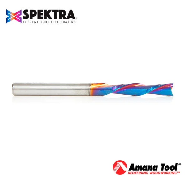 46416-K (Bajo pedido: 10-12 días) - Fresa CNC de alta precisión | Recubrimiento antidesgaste | 1/4" - Imagen 2