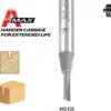 45100 – Fresa de un solo filo 1/8" | Alta producción | Punta de metal duro - Imagen 5