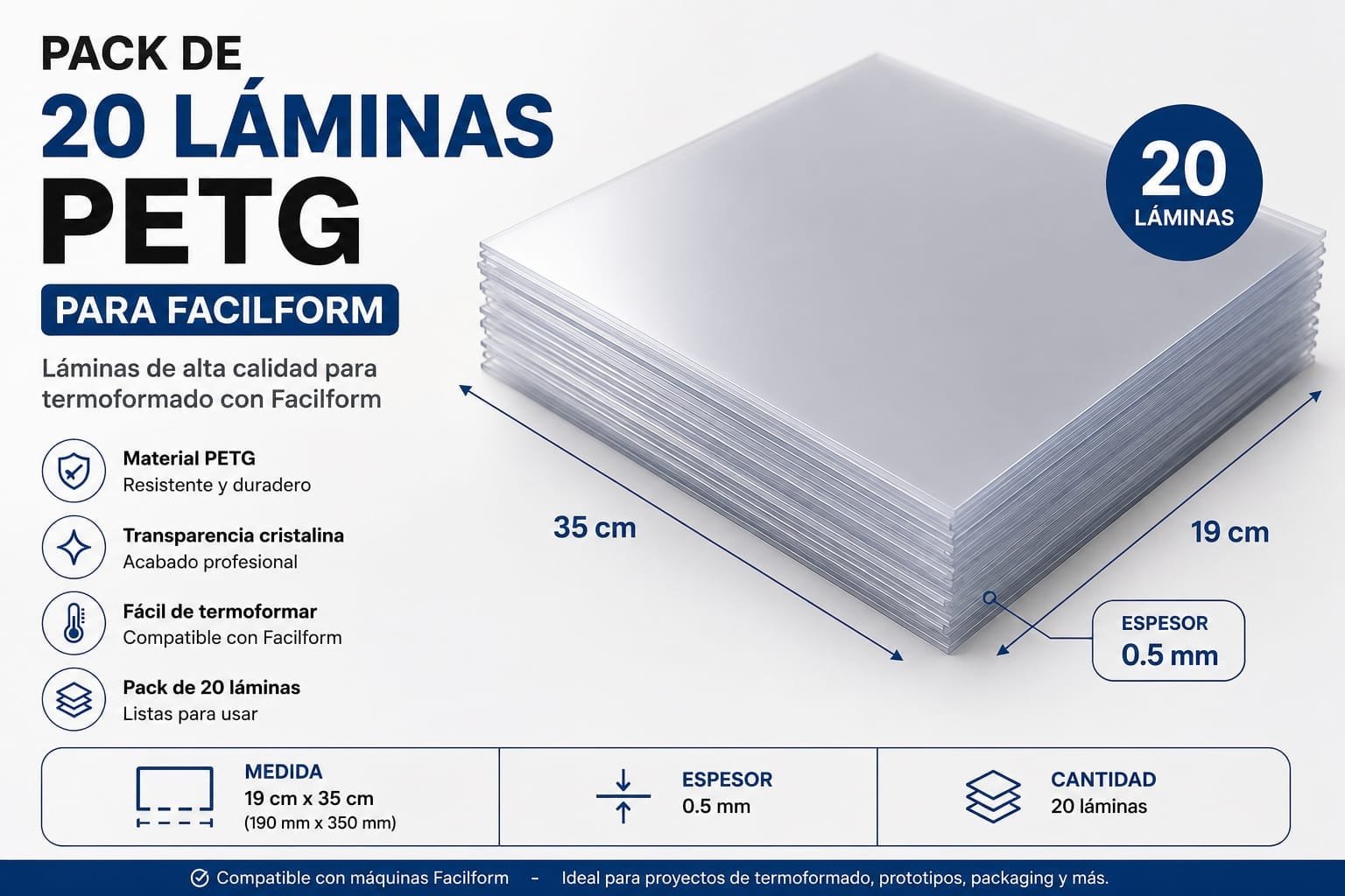 PACK LAMINAS FÁCILFORM
